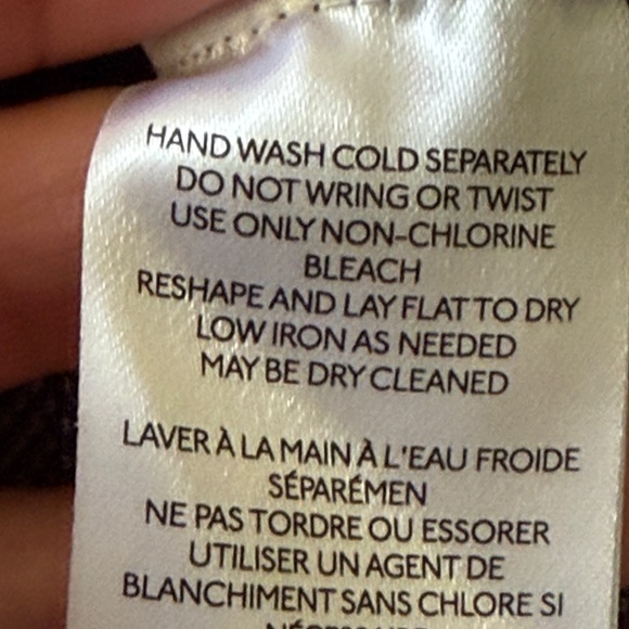 Anthropologie Maeve Brown/White/Pink Color Block Zippered Sweater Size Small - Picture 14 of 14